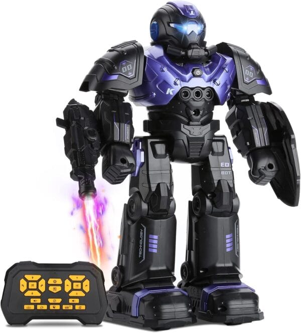 swtoipig rc robot toys gesture sensing remote control programmable robot toy for 5 6 7 8 9 years old boys kids