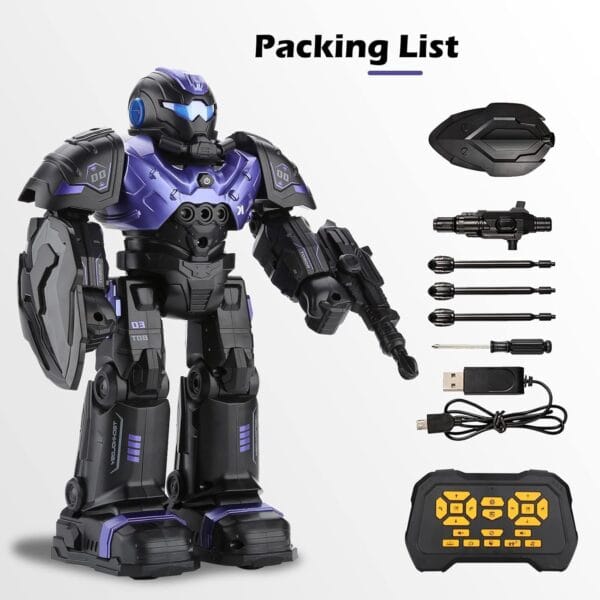 swtoipig rc robot toys gesture sensing remote control programmable robot toy for 5 6 7 8 9 years old boys kids