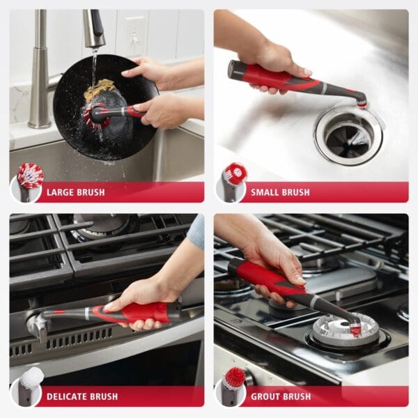 rubbermaid reveal power scrubber 18 piece kit