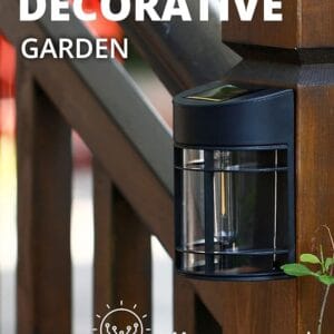 solar fence lights